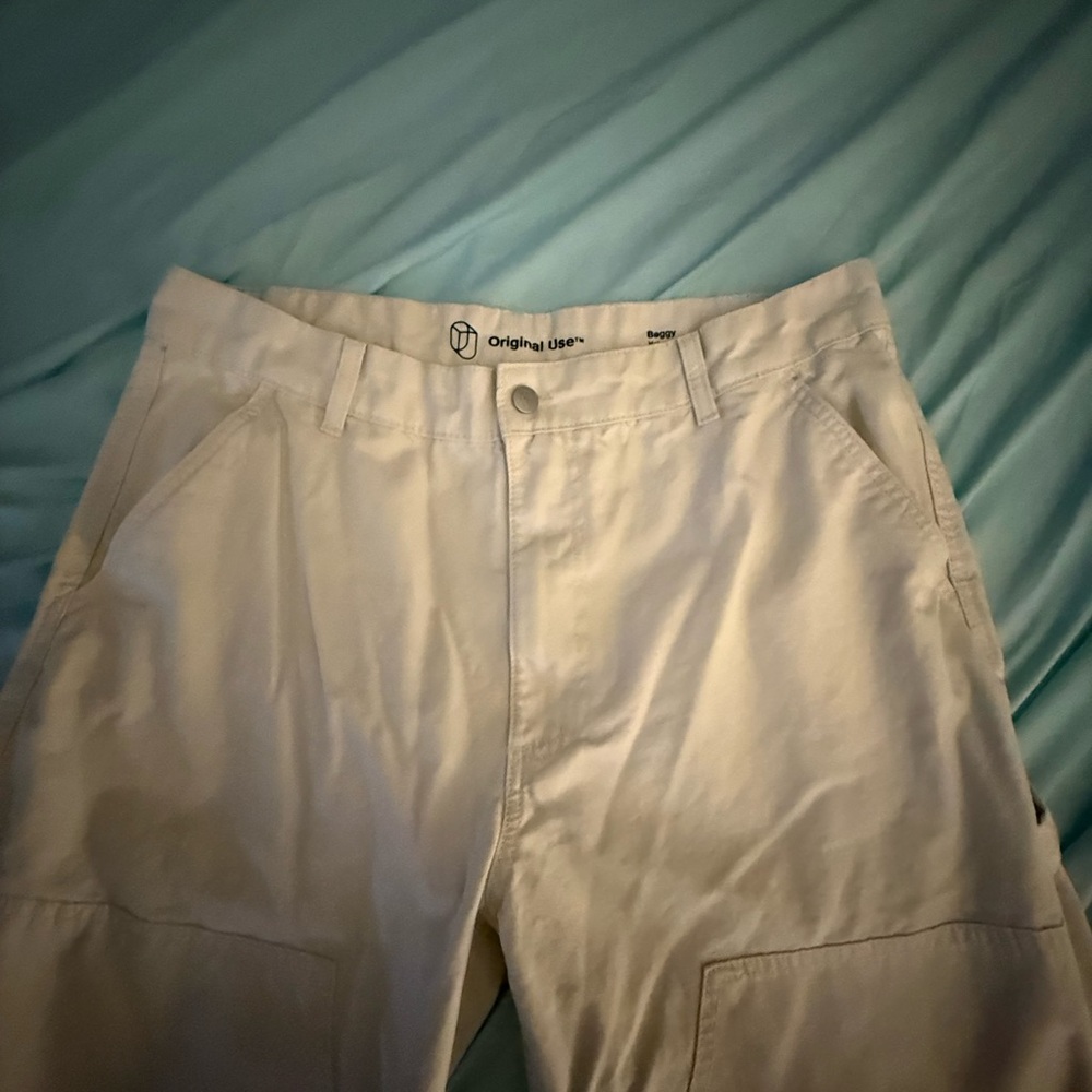 Original Use Men's Light Tan Cargo Pants